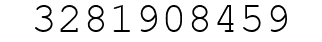 Number 3281908459.