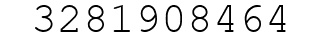 Number 3281908464.