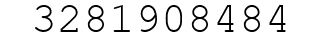 Number 3281908484.
