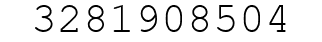 Number 3281908504.
