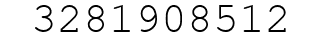 Number 3281908512.