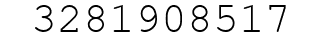 Number 3281908517.