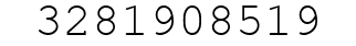 Number 3281908519.