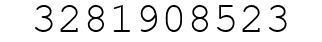 Number 3281908523.