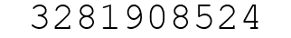Number 3281908524.