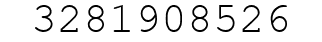 Number 3281908526.