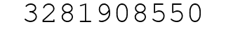 Number 3281908550.