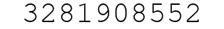 Number 3281908552.