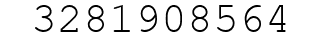 Number 3281908564.