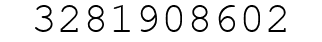 Number 3281908602.