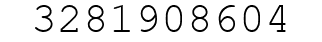 Number 3281908604.