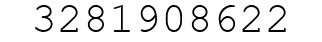 Number 3281908622.