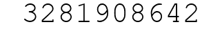 Number 3281908642.