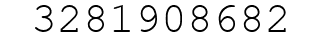 Number 3281908682.