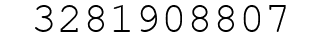 Number 3281908807.