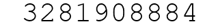 Number 3281908884.