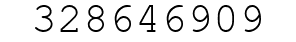 Number 328646909.