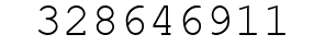 Number 328646911.
