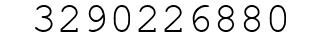 Number 3290226880.
