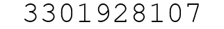 Number 3301928107.