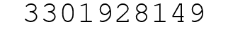 Number 3301928149.