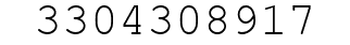 Number 3304308917.
