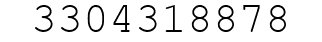 Number 3304318878.