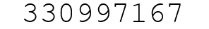 Number 330997167.