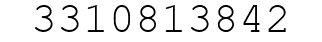 Number 3310813842.