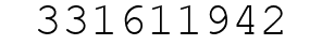 Number 331611942.