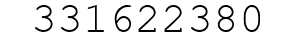 Number 331622380.