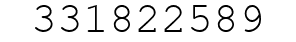 Number 331822589.