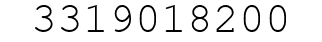 Number 3319018200.