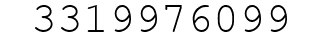 Number 3319976099.
