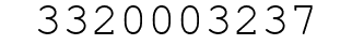 Number 3320003237.