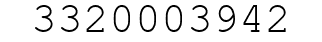 Number 3320003942.