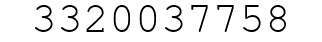 Number 3320037758.