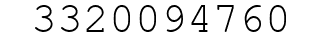 Number 3320094760.