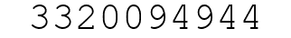 Number 3320094944.
