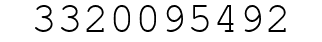 Number 3320095492.
