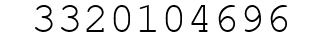 Number 3320104696.