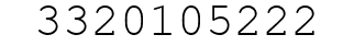 Number 3320105222.