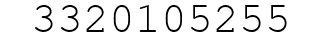 Number 3320105255.
