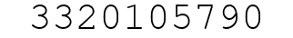 Number 3320105790.