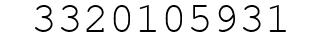 Number 3320105931.