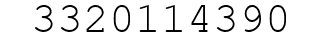 Number 3320114390.