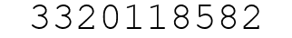 Number 3320118582.