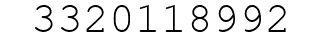 Number 3320118992.