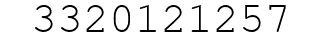 Number 3320121257.