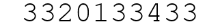 Number 3320133433.
